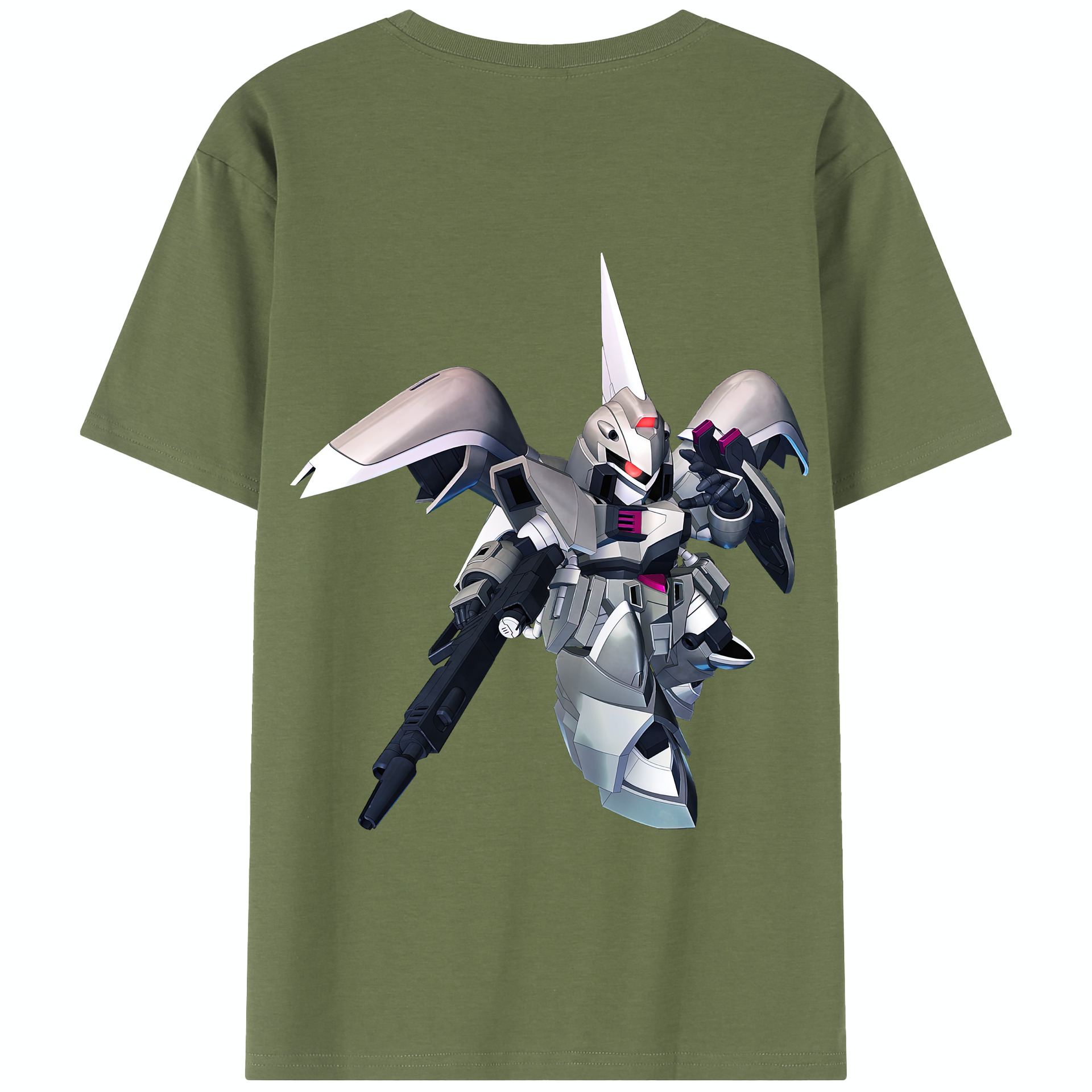 （画像用） 機動戦士ガンダム Mobile Suit Gundam 綿100％半袖Tシャツ（背面プリント）